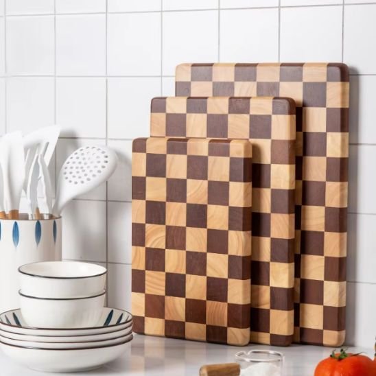 planche a decouper bois artisanale esthetique naturelle chaleureuse