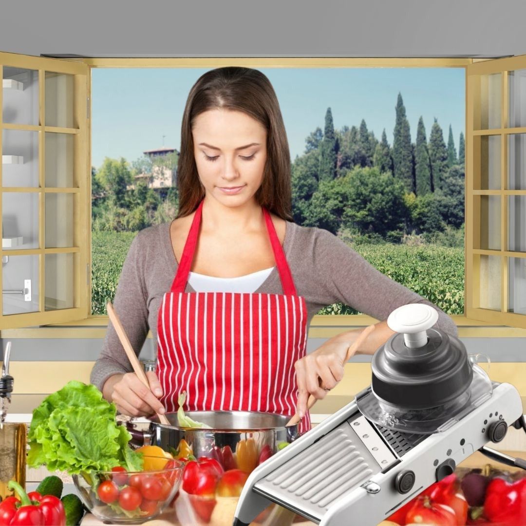 Mandoline-Cuisine-Professional-Food-Slicer-Cuisson-Légumes