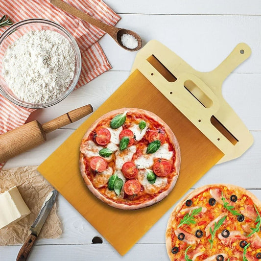 Pelle a Pizza Sliding Peel Recette Pizza