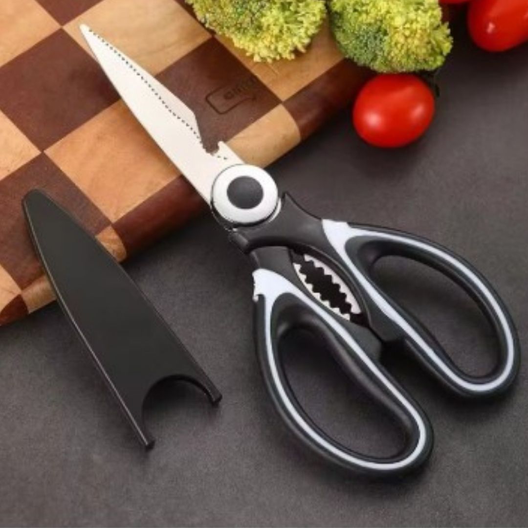 ciseaux de cuisine pro chef polyvalent toutes coupes