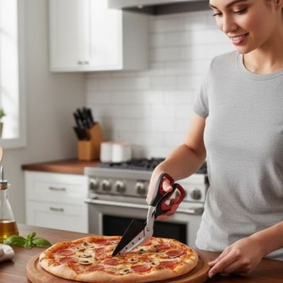 ciseaux de cuisine standard pro acier inoxydable robuste