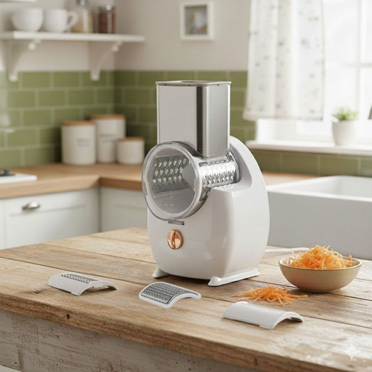 coupe legume electrique kitchen helper trois jeux de lames