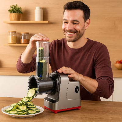 coupe legumes electrique turbo legumes hachoir trancheur puissant