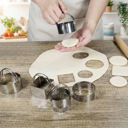 emporte piece rond gamme chef patissier cercle inox et polyvalent