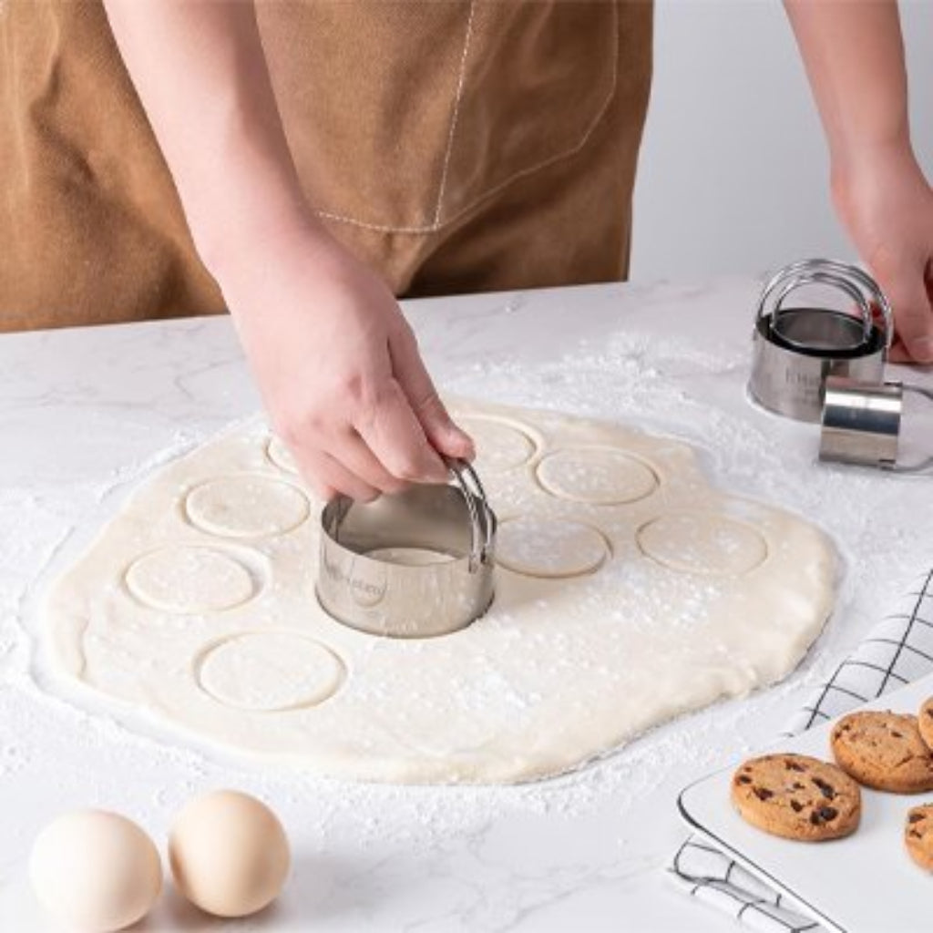 emporte piece rond gamme chef patissier diametre precis homogene