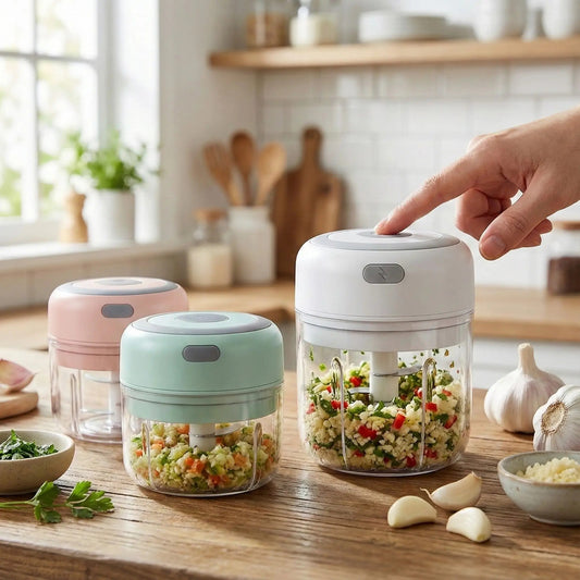 hachoir electrique veggie mill preparation repas express