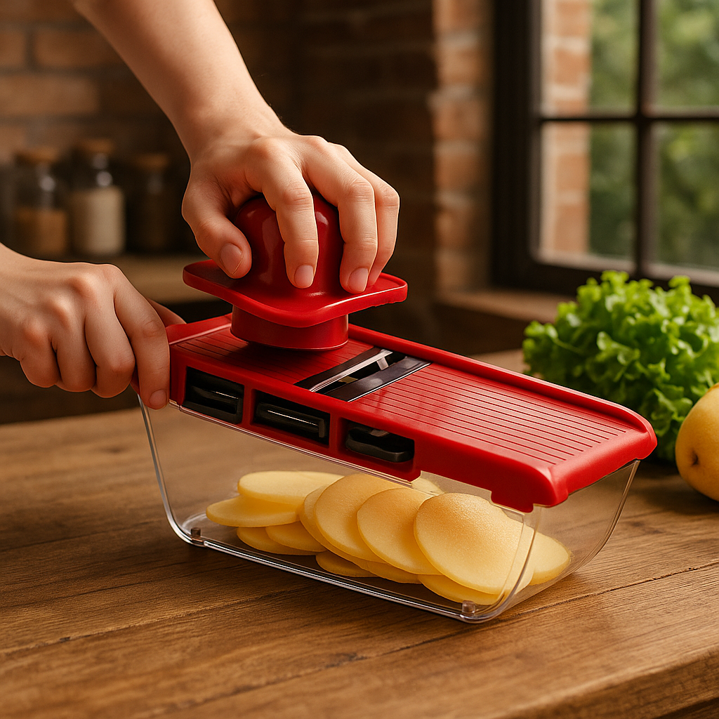 mandoline cuisine multi coupes tranche legumes et rape fromage