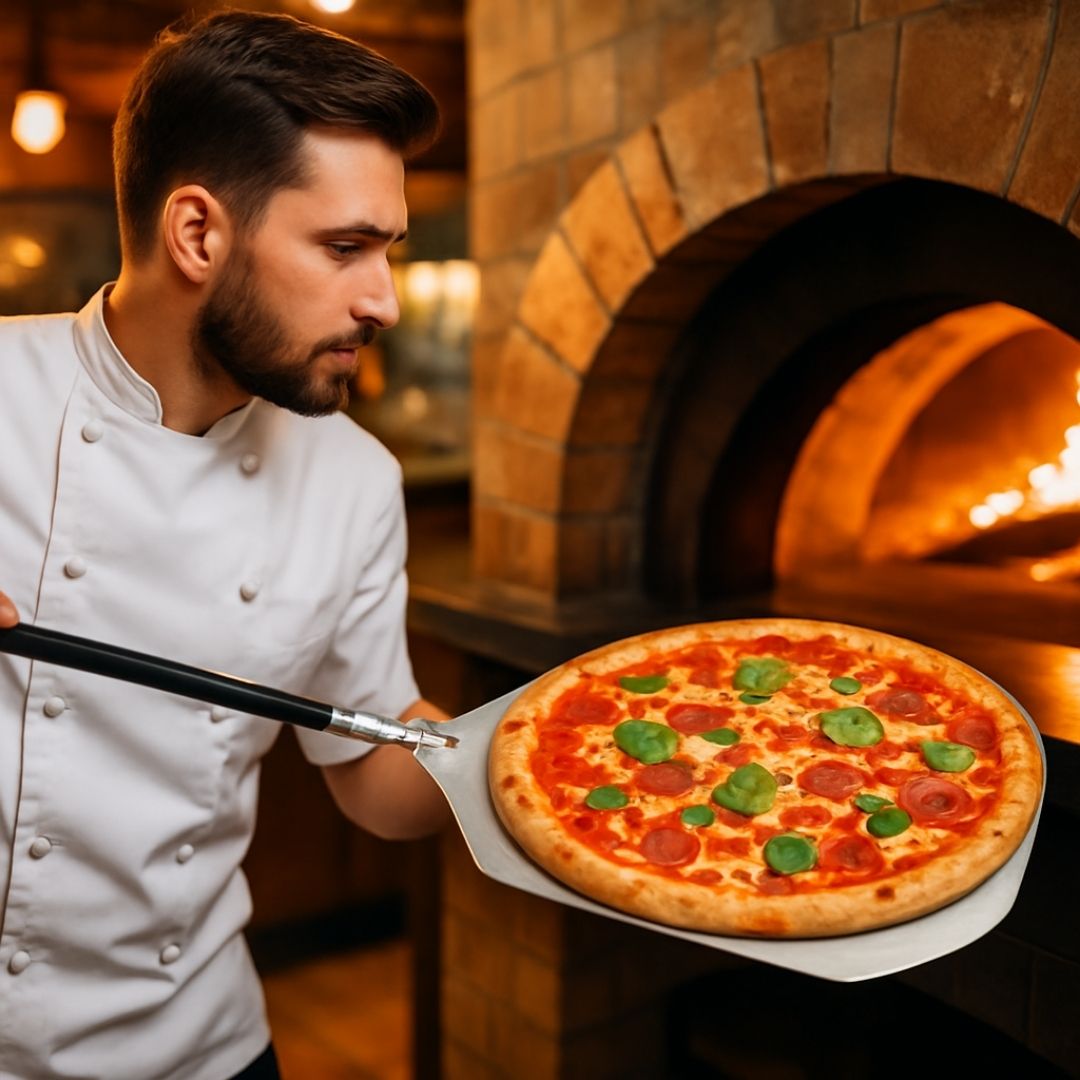 pelle a pizza maestro cuisinier et four a pizza