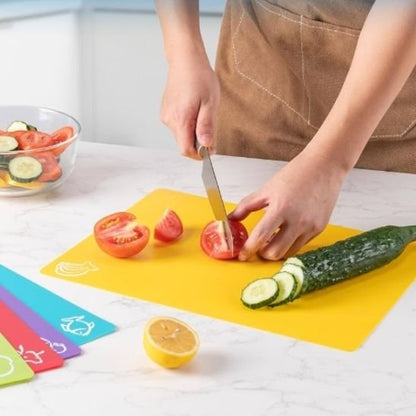 planche a decouper flexi color coupe des legumes pour salade